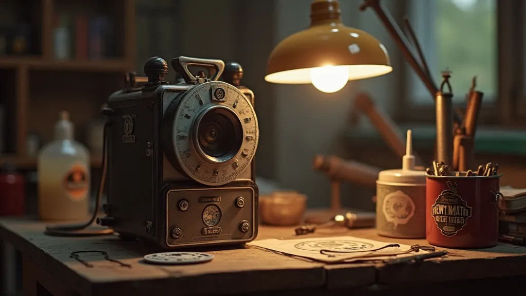 View-Master restoration workbench