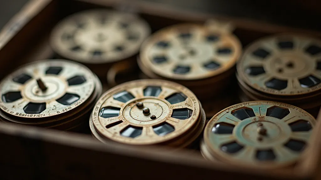 Collection of vintage View-Master reels